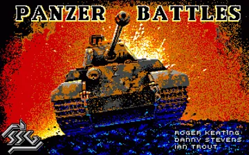 Panzer Battles_Disk2 screen shot title